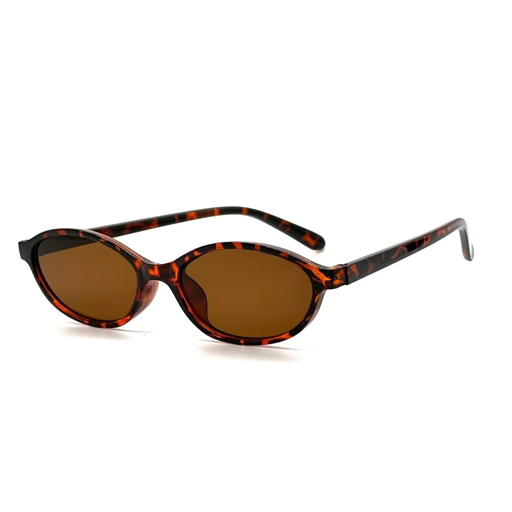 Oval‎ Tortoiseshell Sunglasses Brown Lens Fashion Eyewear Women Lentes Mujeres